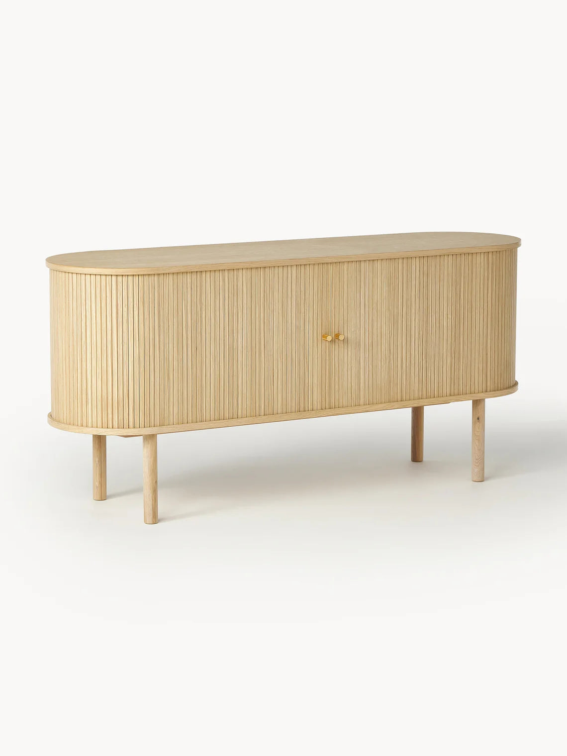 Sideboard Calary mit geriffelter Front