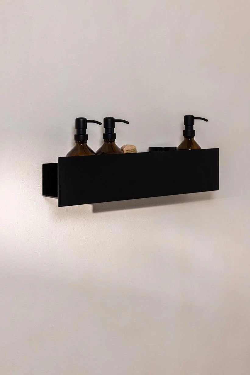 Handmade metal shower shelf Shea, W 50 cm